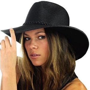 Wide Brim Felt Bowler Fedora Floopy Wool Hat